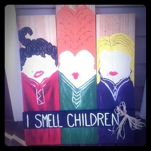 Halloween witch decor